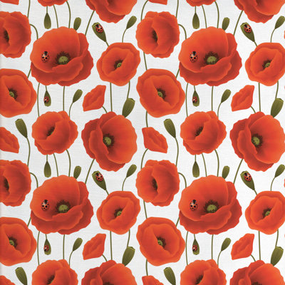 Tissu de fleurs dépilée