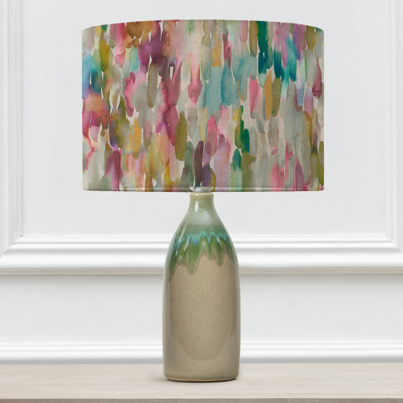 Ceramic Desk Lamp, Beige