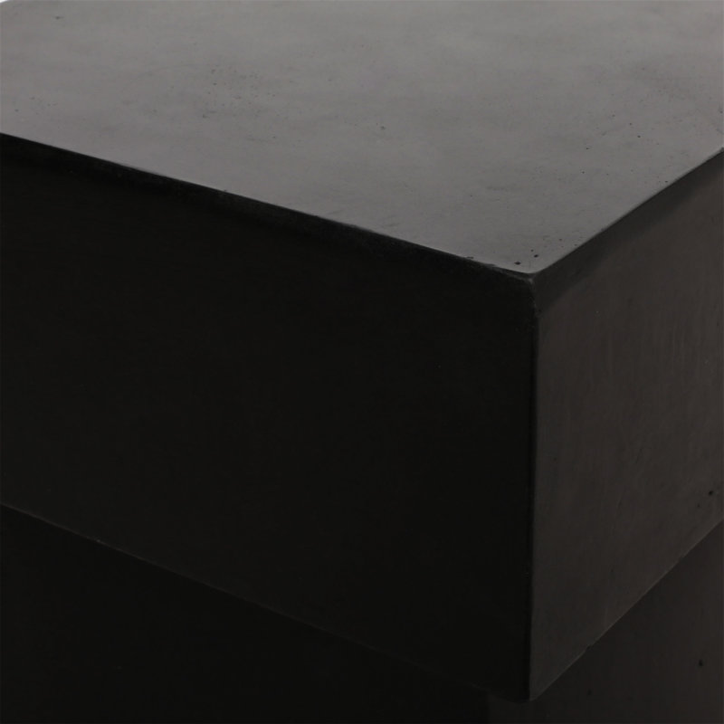 Table d'appoint Arizona, Noir mat