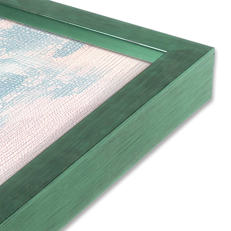 «Bridging Hues», impression encadrée sur papier par Azure Artisanal Studio, Citronnelle, H 17 po x l 13 po x P 1,375 po