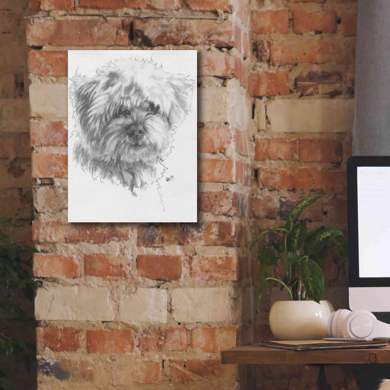 «Maltipoo» par Barbara Keith, art mural sur toile