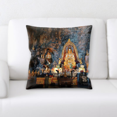 Coussin statue