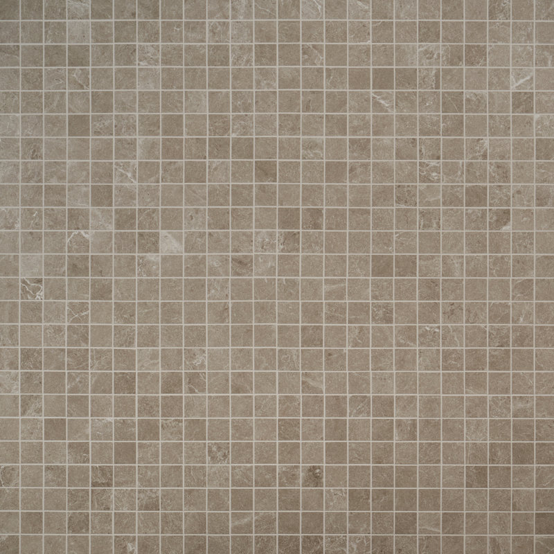Limetech 11.81 In. X 11.81 In. Matte Porcelain Mosaic Floor And Wall Tile (0.96 Sq. Ft. / Each), Greige Beige