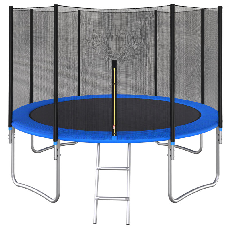FILET DE SÉCURITÉ EXTÉRIEUR DE 12 PI TRAMPOLINE AVEC Cerceau de basketball