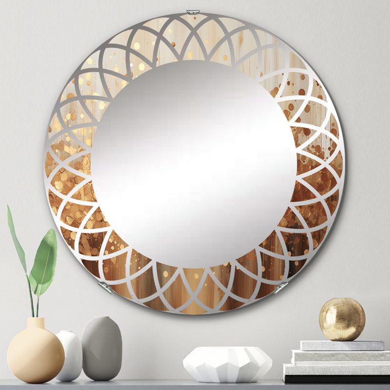 Countee Circle Mirror, 24" x 24"