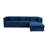 Tov Furniture Callie Navy Velvet Sectional - RAF-59670549-63715934