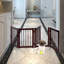 Kari Wood Free Standing Pet Gate