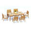 Atnas Outdoor 7 - Piece Teak Dining Set