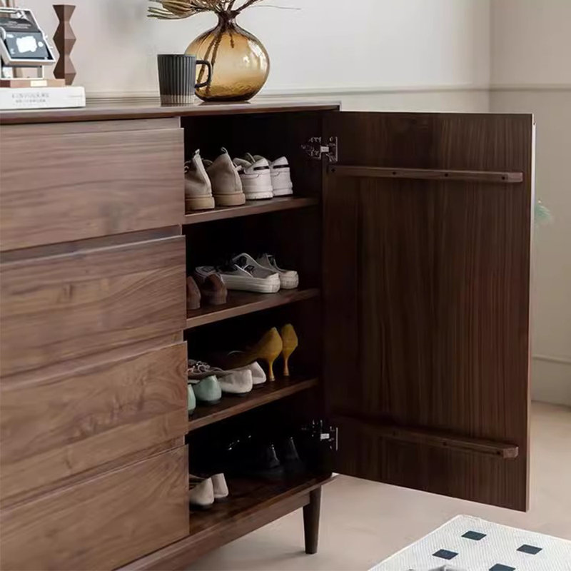 Modern minimalist entrance shoe cabinet