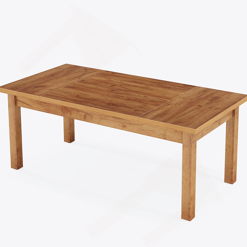 Grand bureau d'ordinateur 70 pouces avec pieds en bois massif, structure épaissie et surface de travail spacieuse pour la maison ou le bureau