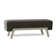 Banc rembourré lorain