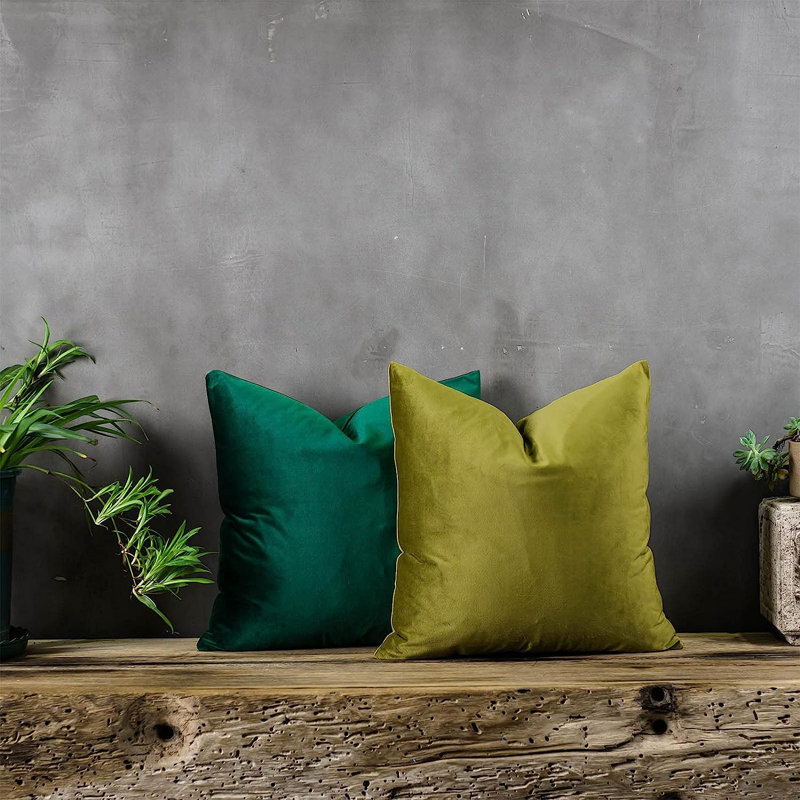 Coussin décoratif, Vert foncé