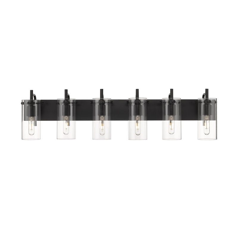 Éclairage pour meuble-lavabo à intensité variable à 6 lumières Annwyl