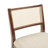 Demetruis 20''W Coastal Solid Wood Dining Chair with Rattan Backrest(Set of 4)-414053327