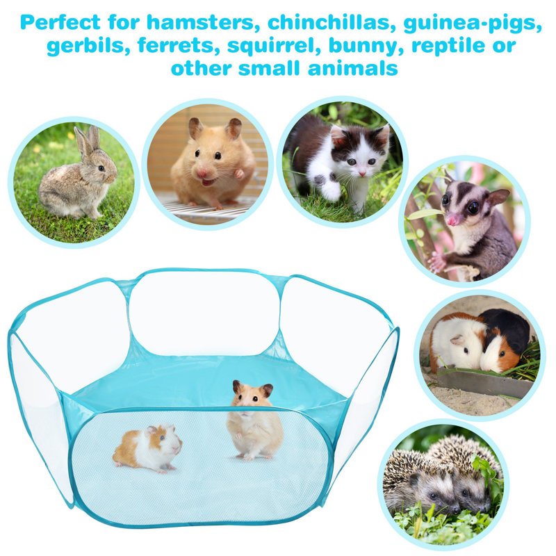 Amelah Weather Resistant Small Animal Playpen
