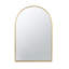 Miroir arqué 24 "x 36" avec cadre en métal-1605731085