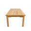 Table basse de patio en teck 47 po x 24 po
