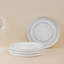 Assiette empilable en porcelaine Paros-Shell-1040064846