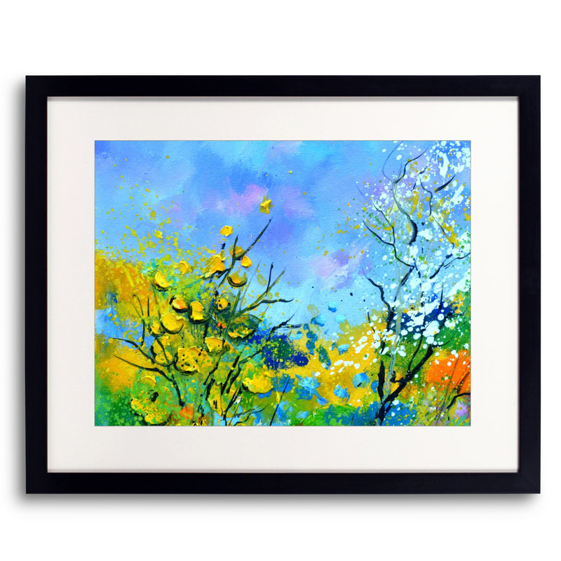 Summer Flowers 2 Print by Pol Ledent, 17.25" H x 21.25" W x 0.875" D