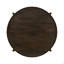 Table basse ronde en bois massif