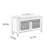 31.5in Shoe Changing Stool Shoe Storage Stool-109243875