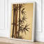 Bamboo in Ink Japandi - Wrapped Canvas-1313062434-1313062460