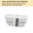 59"x29.5" Freestanding Acrylic Oval Shape Soaking Bathtub with Chrome Pop-up Drainer Glossy White Bath Tub with Chrome Overflow Drain-116097599