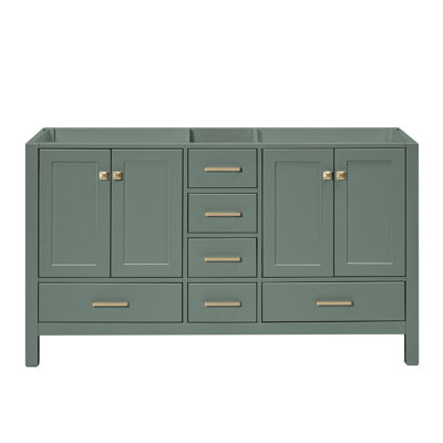 Panchuri 60'' Double Bathroom Vanity Base Only