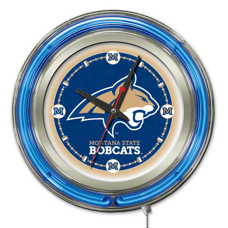 Horloge murale 15 po NCAA, Montana State
