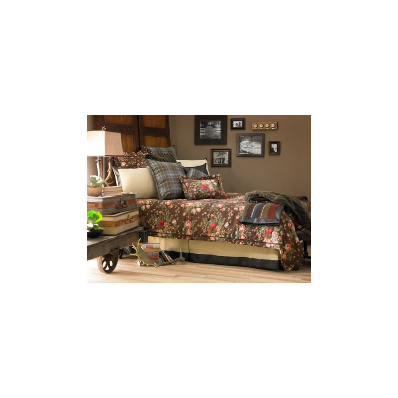 Cotton Blend Floral Duvet Cover