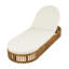 Chaise longue d'extérieur Bluehaven