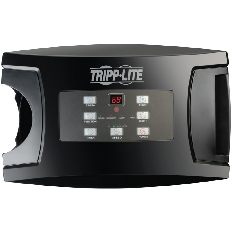Black Portable Air Conditioning Unit with Built-in Timer