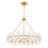 Abigail 6-Light Brushed Gold Pendant Light