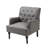 Annalese 28.5'' Wide Modern Leather Armchair-71856053