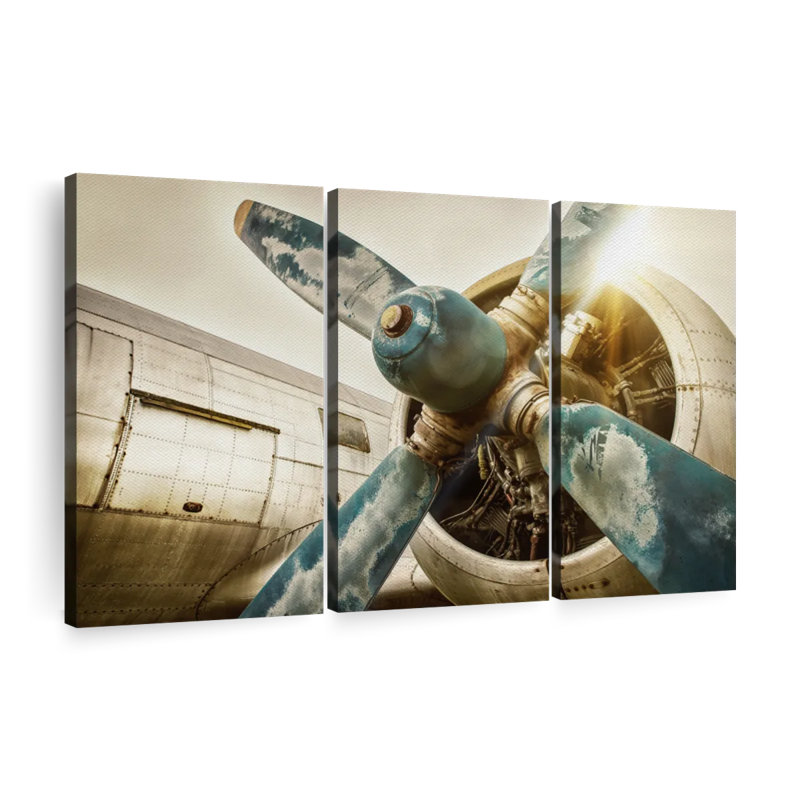 Impression d'art sur toile Sunlit, H 45 po x l 63 po x P 1,25 po