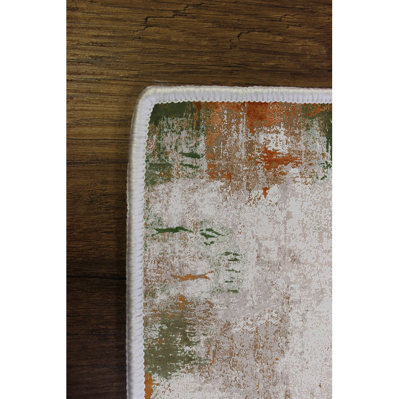 Premium Hall Carpet, 3.3 x 6.6 ft, Grey | 100% Polyester, 650 g/m² | Antibacterial, Non-Slip PVC Dot Underside | Machine Washable, Eco-Friendly, 0.2 in Pile Height | Perfect for Entryway, Living Room & Bedroom
