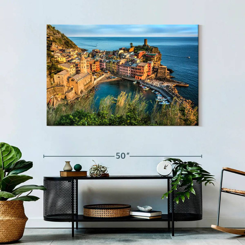 Gillard Vernazza dans les Cinque Terre, H 32 po x l 48 po