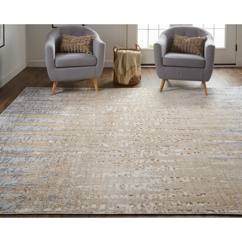 Abstract Area Rug, Rectangle 5' x 7'10"