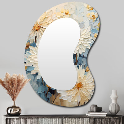Simplicity Mums Bloom en beige et bleu pâle III