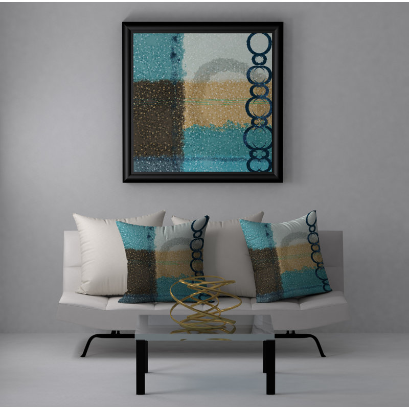 Housse de coussin carrée/insert, 20 po X 20 po