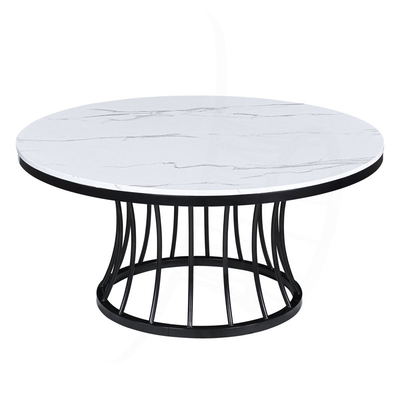 Ensemble de table basse moderne 3 pièces avec table basse et table de bout