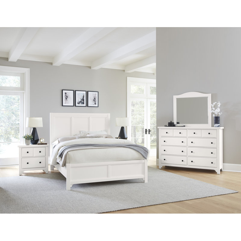 Bodoy Standard Bed, Soft White