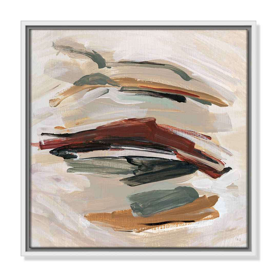 Carmina Spring Shadows by Susan Jill - Floater Frame Painting on Canvas Joss & Main Frame 