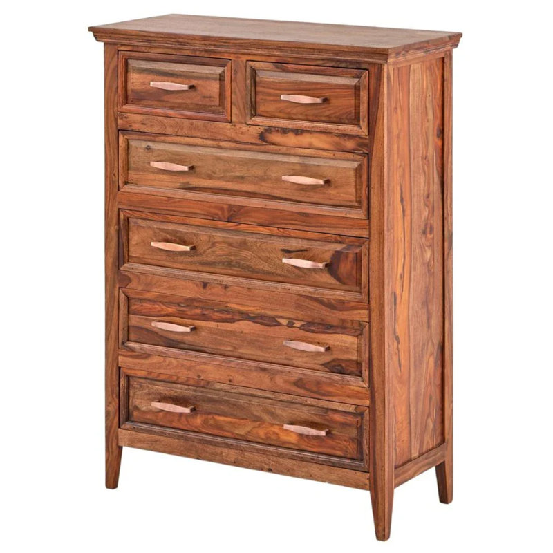 Commode brune en bois Terrill
