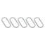 60 Watt LED Commercial String Light 5 Interconnected Lamps 5000K 50 Foot Integrated Cord 120V