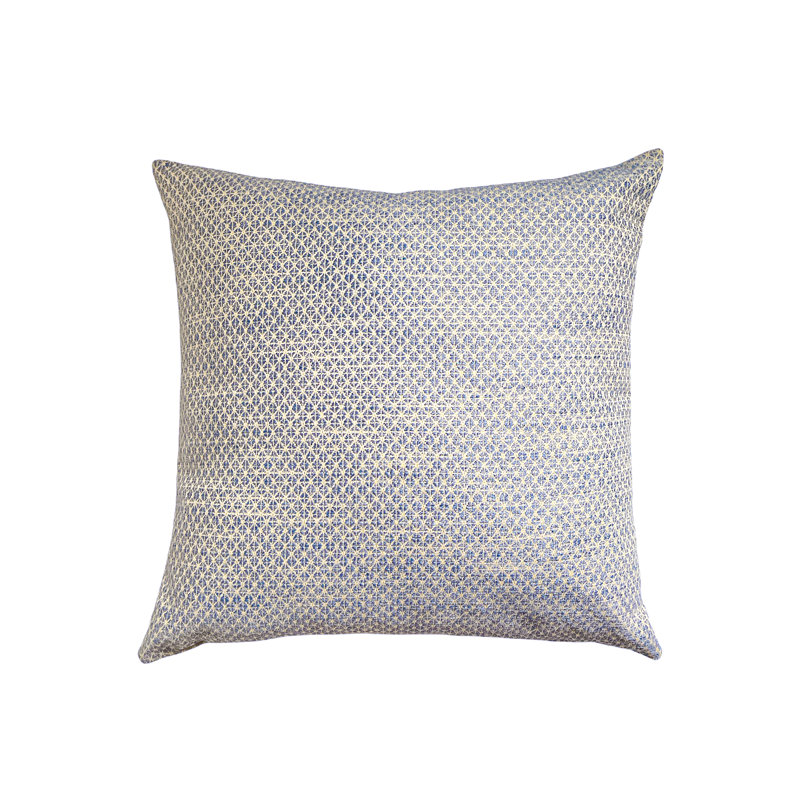 Housse et insert de coussin d'extérieur Coastal Breeze, Indigo, 20 po x 20 po