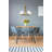 5 - Light Dimmable Lantern Chandelier