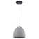 Beyla 1 - Light Concrete Dome Pendant