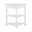 33.8'' Small Triangle Corner Table, Wood Corner Side Table For Small Spaces/ Living Room, 3 Tier End Corner Table With Solid Wood Legs-353810738
