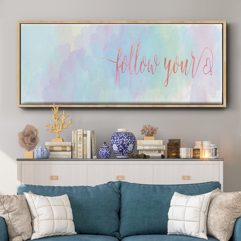 Follow Your- Framed Canvas